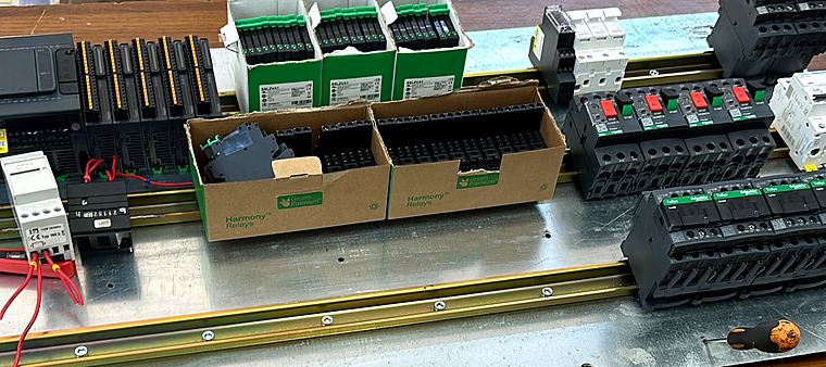 Components ready for assembly