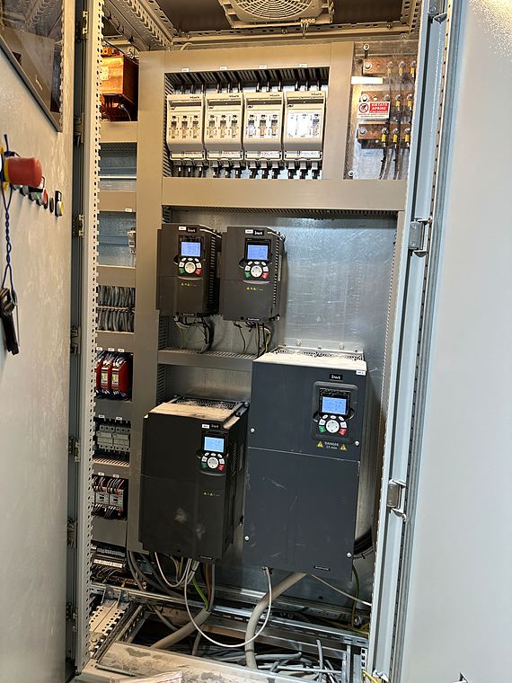 Power panel with drives